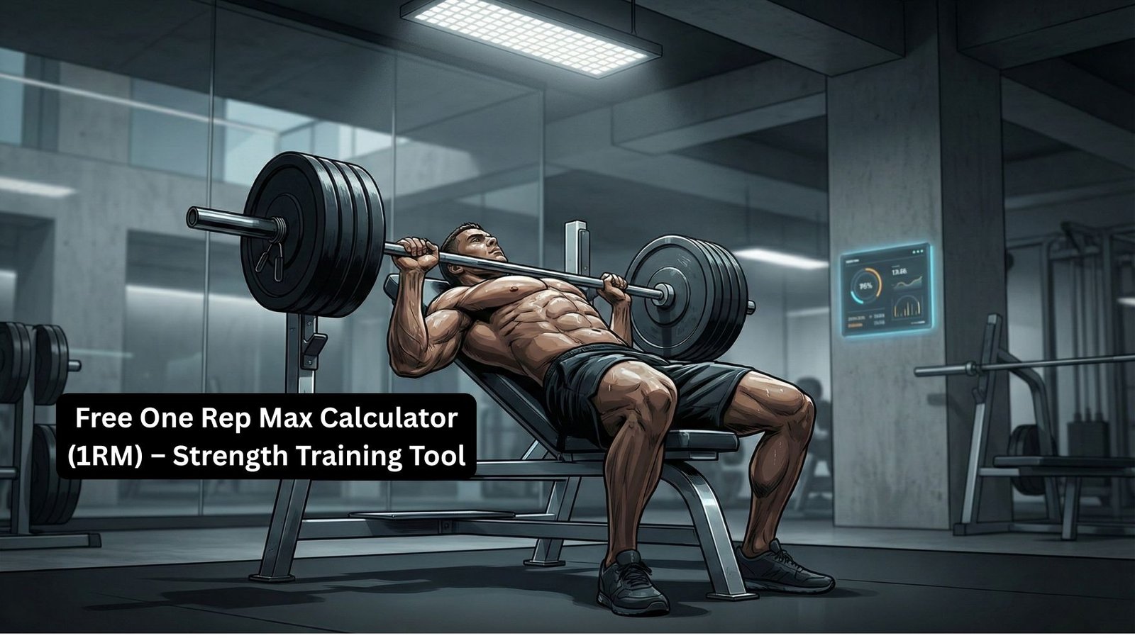 Free One Rep Max Calculator (1RM) – Strength Training Tool