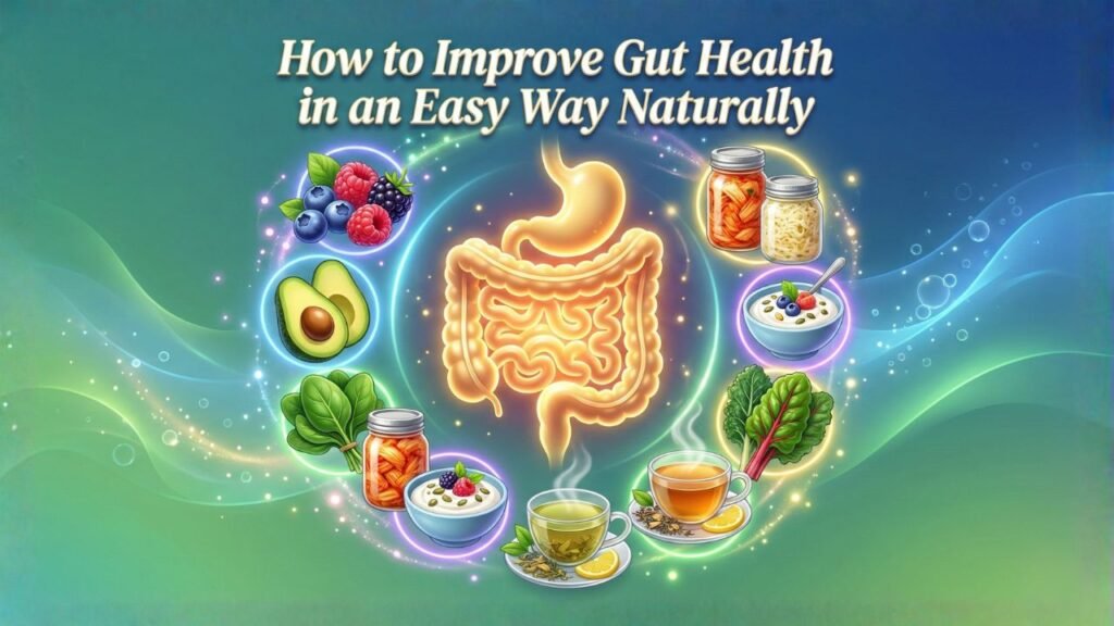 How to Improve Gut Health in an Easy Way Naturally