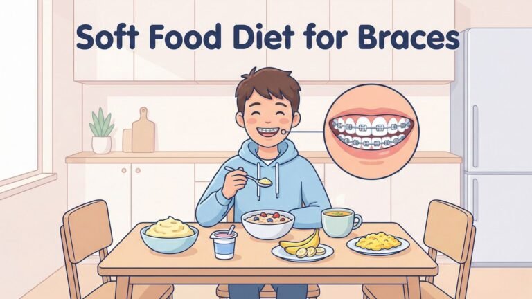 Soft Food Diet for Braces: Complete Guide to Eating with Braces
