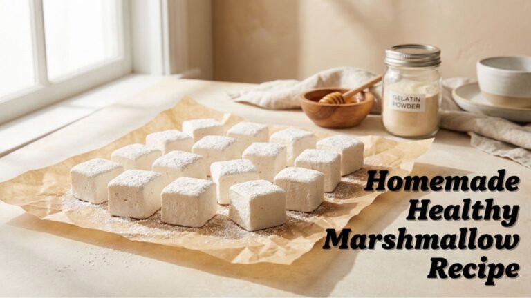 Homemade Healthy Marshmallow Recipe – Easy & Natural