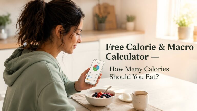 Calorie & Macro Calculator