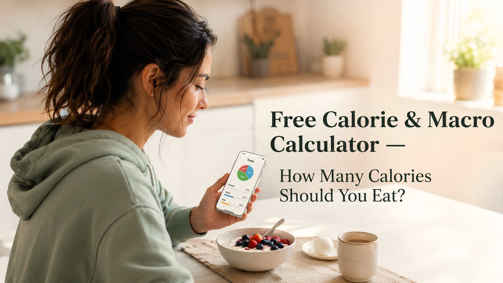 free calorie and macro calculator