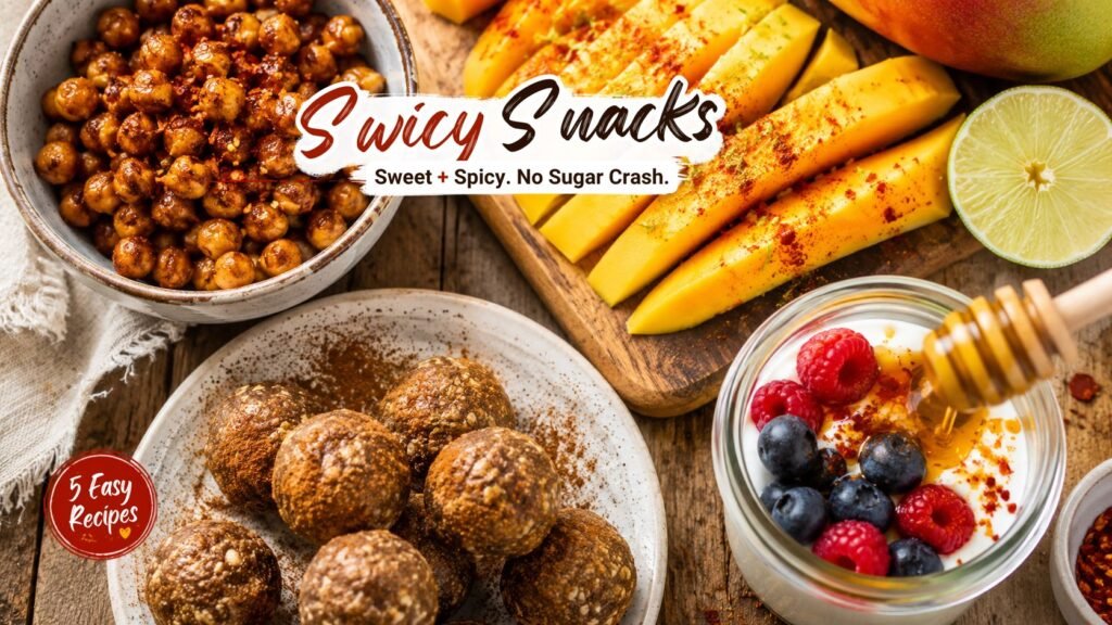 Swicy Snacks Healthy Sweet-and-Spicy Recipes Without the Sugar Crash