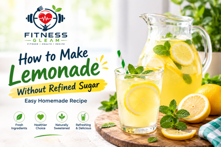 Fresh No-Sugar Lemonade Recipe