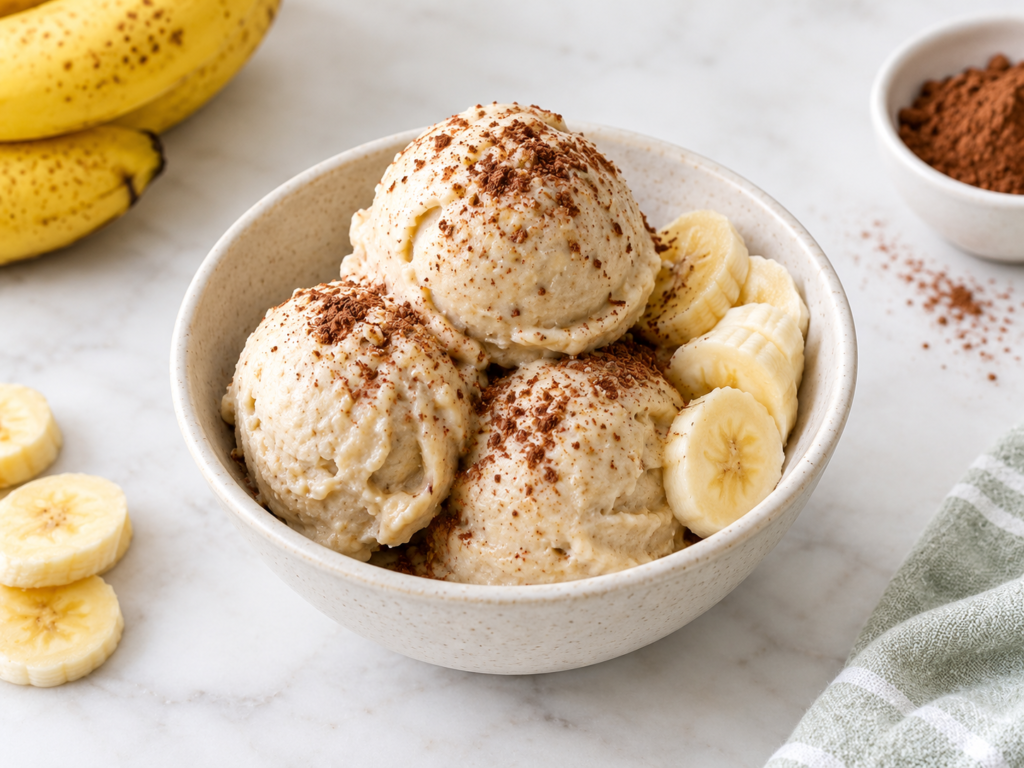 Frozen Banana Ice Cream