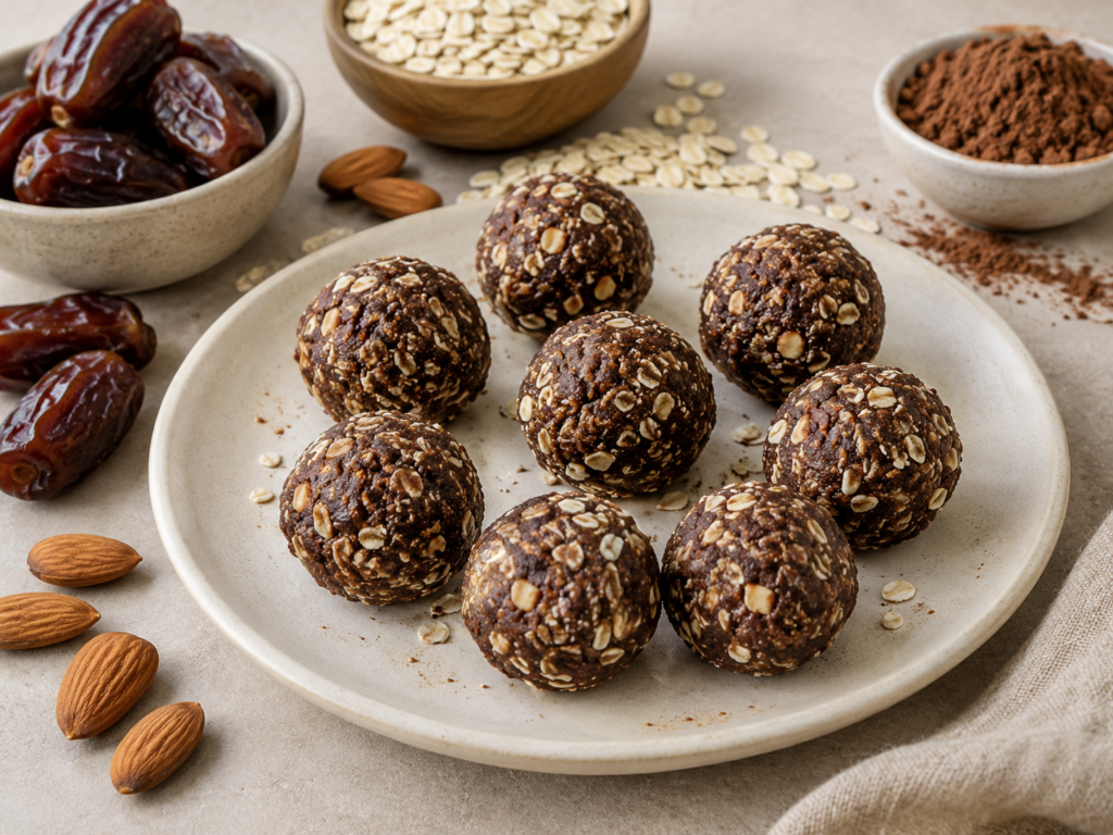 No-Bake Date Energy Balls